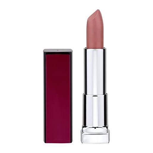 Maybelline new york rossetto color sensational, comfort estremo e labbra d'impatto, tonalità: stripped rose (300)