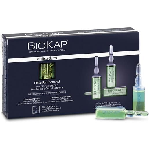 Bios Line biokap anticaduta - fiale rinforzanti capelli, 12 fiale