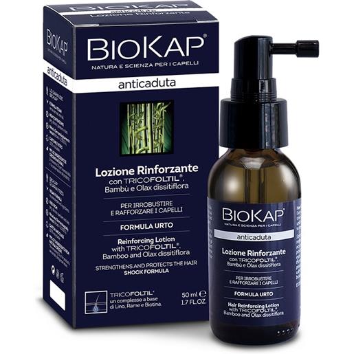 Bios Line biokap lozione rinforzante anticaduta con tricofoltil nuova formula 50 ml