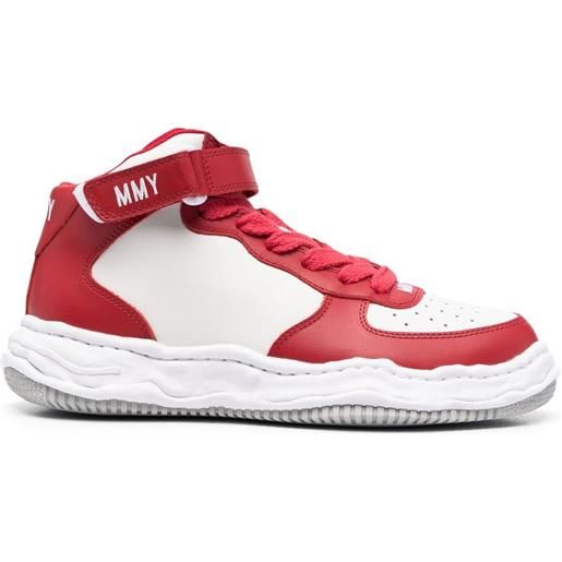 Maison Mihara Yasuhiro sneakers alte wayne - rosso
