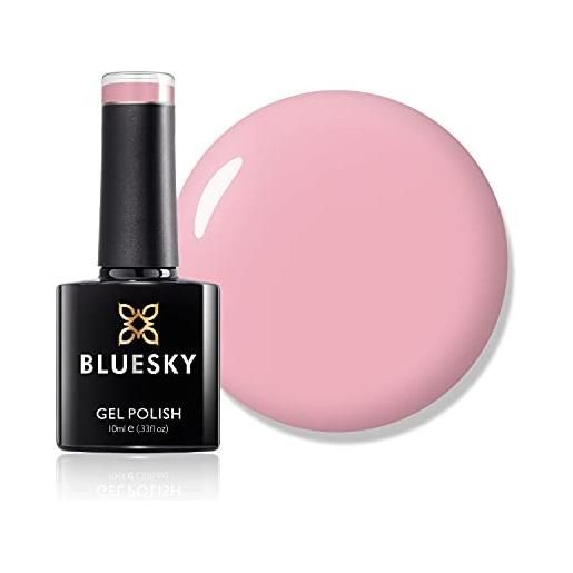 Bluesky gel uv led soak off smalto per unghie, blush pink numero 80.562 10 ml