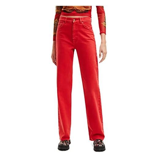 Desigual denim_lluïsa, 3080 red river jeans, 34 da donna