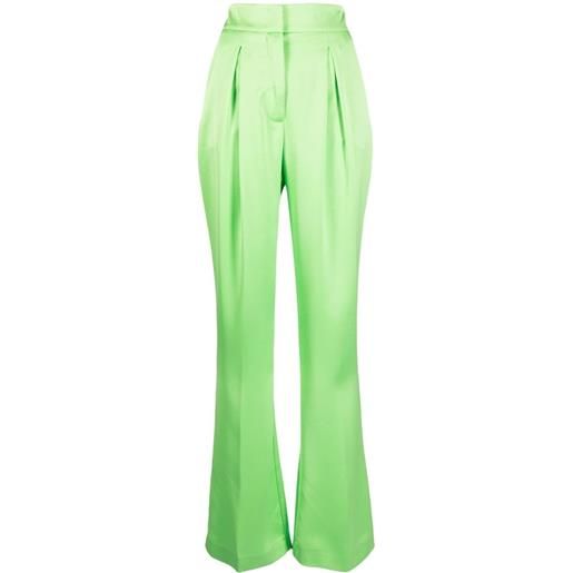 Genny pantaloni svasati - verde