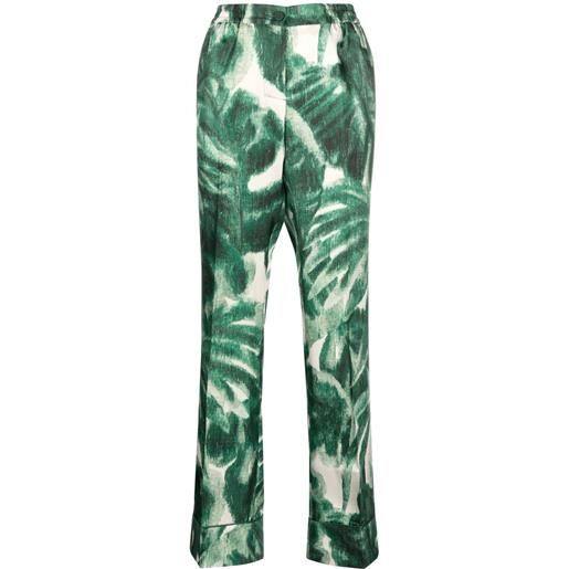 F.R.S For Restless Sleepers pantaloni con stampa grafica - verde
