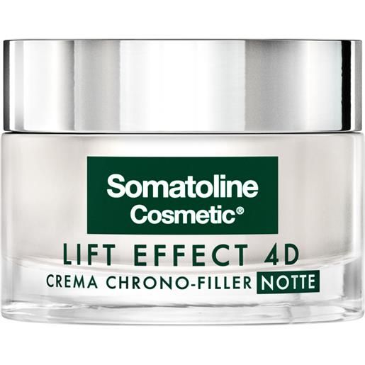 Somatoline cosmetic lift effect 4d crema chrono filler notte 50 ml