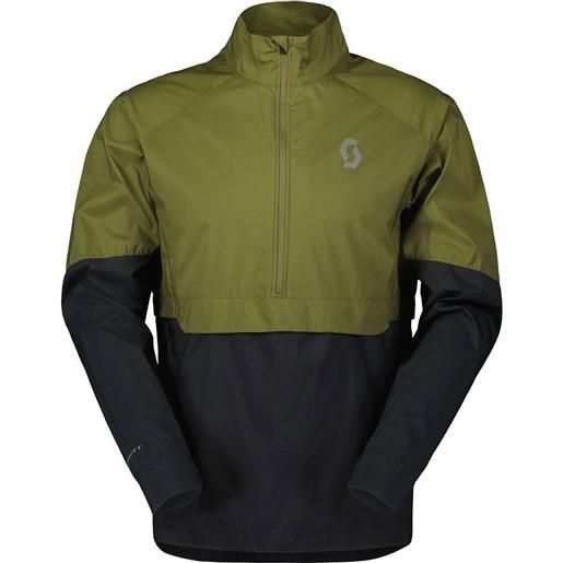 Scott endurance anorak wb jacket verde, nero 2xl uomo