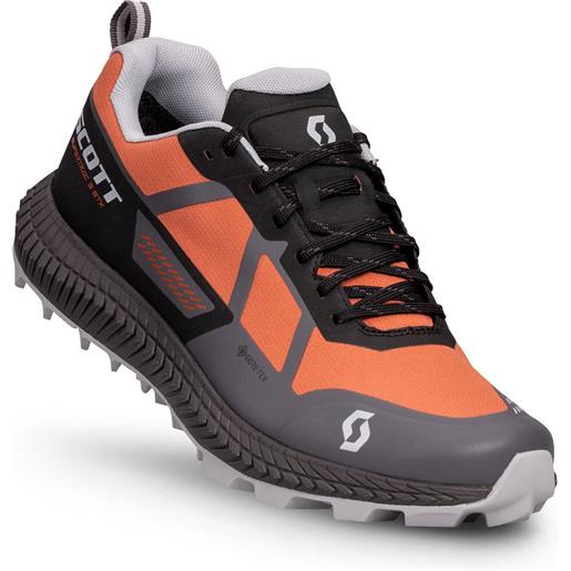 Scott supertrac 3 goretex trail running shoes arancione, grigio eu 40 uomo