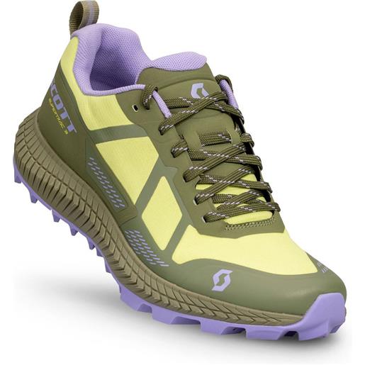 Scott supertrac 3 trail running shoes verde, giallo eu 36 donna