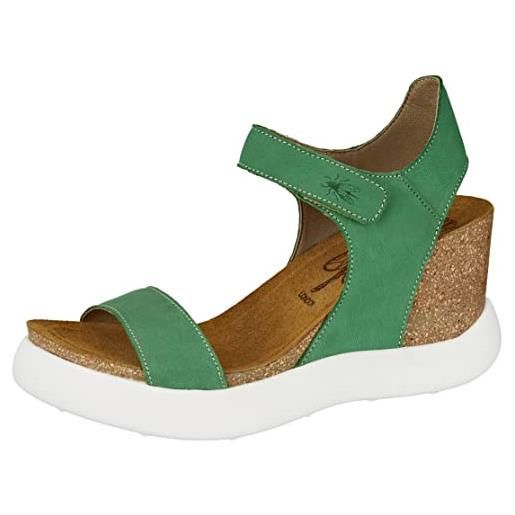 Fly London gogo967fly, sandali donna, verde lime, 40 eu