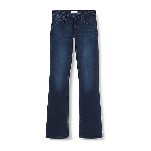 Wrangler bootcut jeans, corvo, 30w x 32l donna
