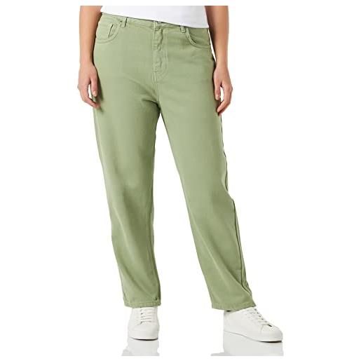 United Colors of Benetton pantalone 4lyx575c3 jeans, nero 100, 28 donna