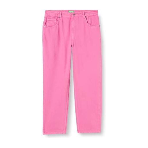 United Colors of Benetton pantalone 4lyx575c3 jeans, rosa 0k9, 29 donna