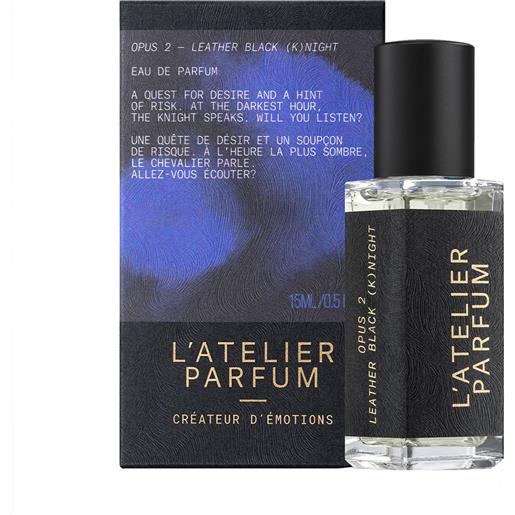 L'ATELIER PARFUM leather black (k)night 15ml eau de parfum, eau de parfum, eau de parfum, eau de parfum