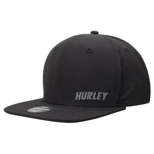 Hurley m phantom ridge hat cappello, black, taglia unica uomo