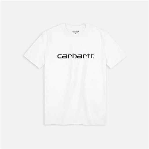 Carhartt WIP script t-shirt white/black unisex