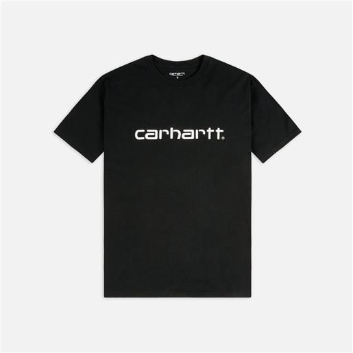 Carhartt WIP script t-shirt black/white unisex
