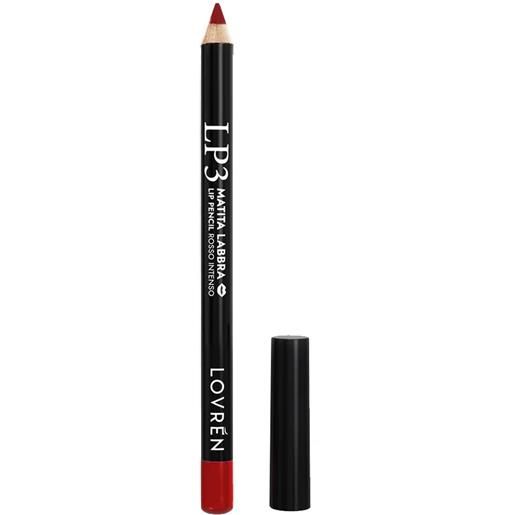 Lovren lovrén make up - lp3 matita labbra rosso intenso
