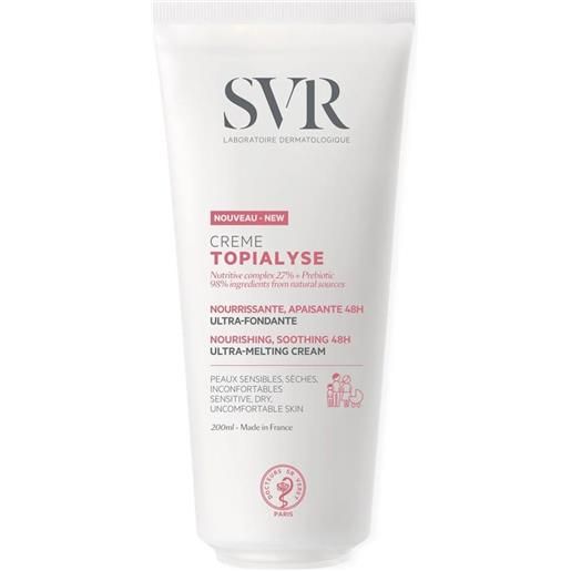 SVR topialyse - crème crema nutriente per pelle secca e sensibile, 200ml