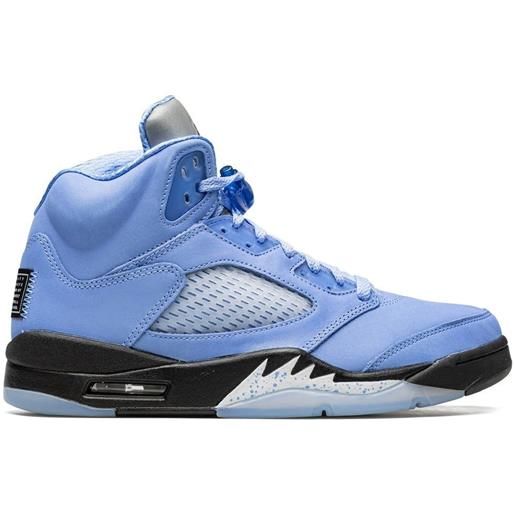Jordan sneakers air Jordan 5 unc - blu
