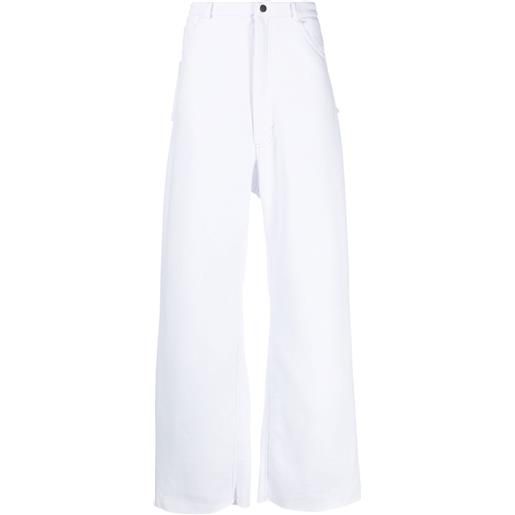 Natasha Zinko pantaloni con tasche - bianco