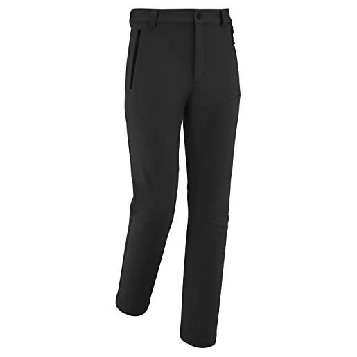 Lafuma - access softshell pants m - pantaloni tecnici uomo - interno in pile - hiking, trekking - nero