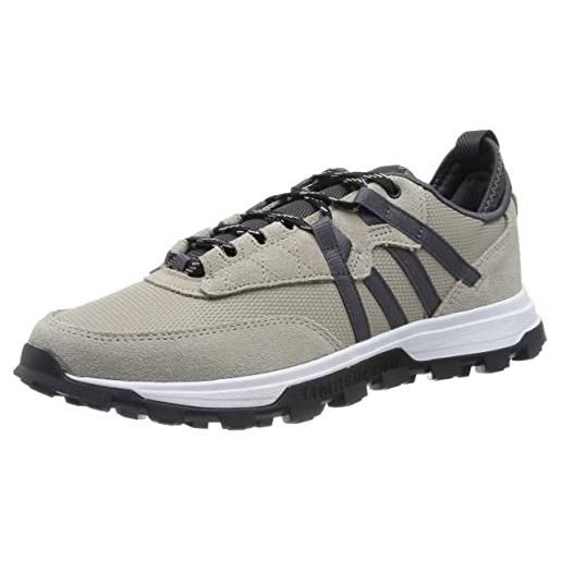 Timberland treeline mountain runner, scarpe, uomo, black suede, 45 eu