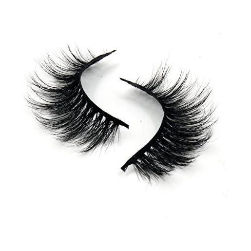 Arison lashes horse hair false eyelashes 3d 100% hand-made natural look for makeup (1 pair)
