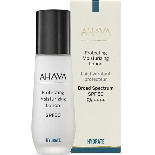 Ahava protecting moisturizing lotion spf50 lozione viso protettiva, 50ml