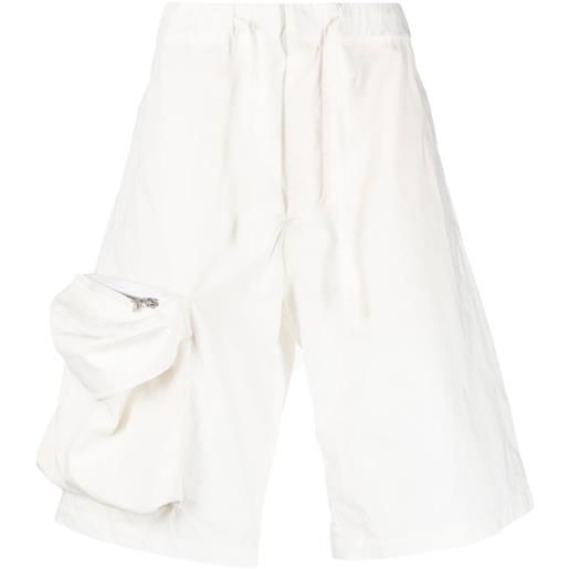 OAMC shorts con tasche cargo - bianco