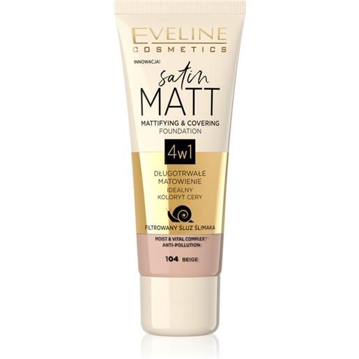 Eveline Cosmetics satin matt 30 ml