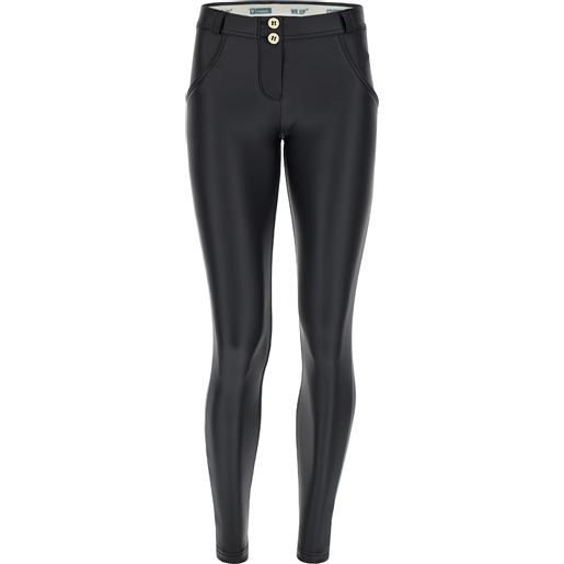 Freddy pantaloni wr. Up® superskinny vita bassa in similpelle ecologica