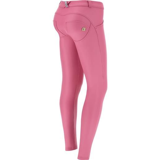 Freddy pantaloni wr. Up® superskinny vita bassa in similpelle ecologica