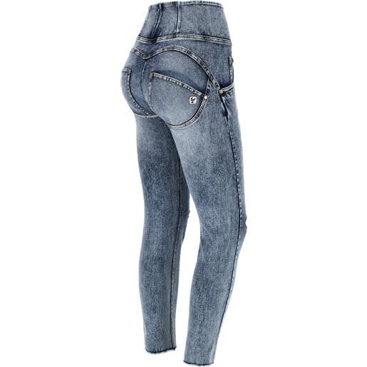 Freddy jeans push up wr. Up® 7/8 superskinny denim effetto marble wash