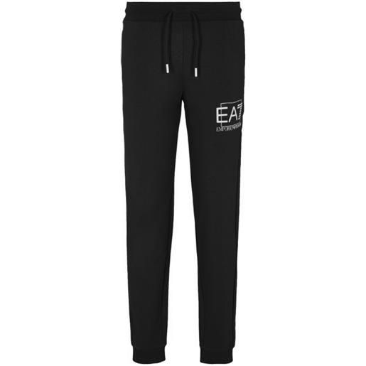 EA7 pantalone c/polso EA7 pantalone fundamental sporty nero