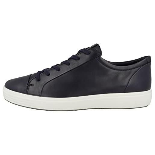 ECCO soft 7 m shoes, scarpe da ginnastica uomo, nero (black 364), 47 eu
