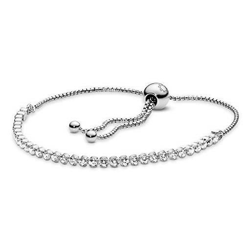 Pandora braccialetto a catenina donna argento - 590524cz-2