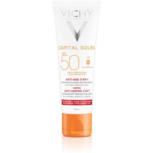 Vichy capital soleil crema solare anti-age 50 spf 50ml vichy