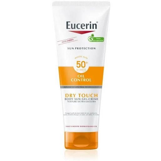 Eucerin sensitive protect sun crema-gel oil control dry touch 200ml spf50+ Eucerin