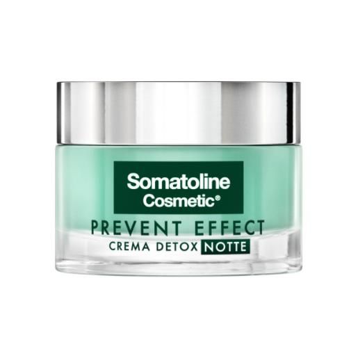Somatoline cosmetic viso prevent effect crema detox notte 50ml Somatoline