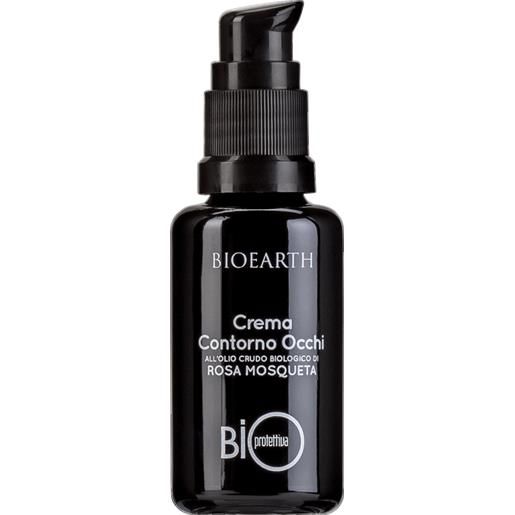 Bioearth crema contorno occhi bio rosa mosqueta 30ml Bioearth