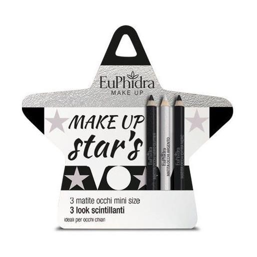 Euphidra cofanetto make up star's occhi chiari 3 matite Euphidra