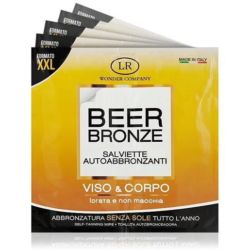 Lr Company Srl lr wonder company beer bronze salviette autoabbronzanti 1 pezzo Lr Company Srl