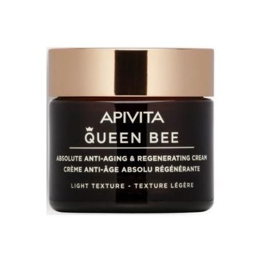 Apivita Sa apivita queen bee light crema viso anti-età assoluta&rigenerante texture leggera 50ml Apivita Sa