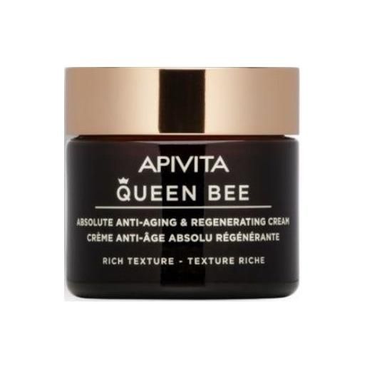Apivita Sa apivita queen bee rich crema viso anti-età assoluta&rigenerante texture ricca 50ml Apivita Sa