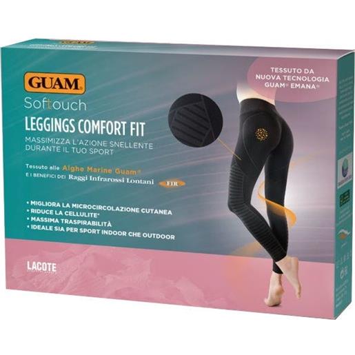 Guam softouch leggings comfort fit l/xl 46-50 1 pezzo nero Guam