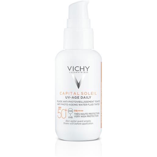 Vichy capital soleil uv-age daily colorato spf50+ 40 ml vichy