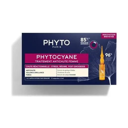 Phyto (laboratoire Native It.) phyto phytocyane fiale donna caduta temporanea 12x5ml Phyto (laboratoire Native It.)