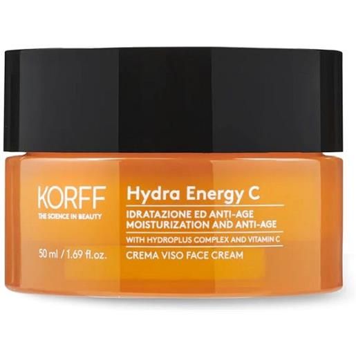 Korff hydra energy c crema viso idratante e anti-age 50ml