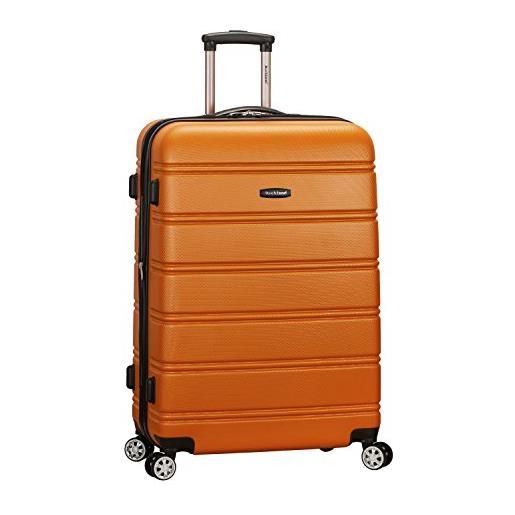 Rockland abs - bagaglio a rotelle espandibile, 71 cm, arancione (arancione) - f1603-orange