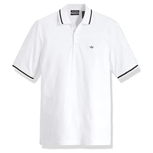 Dockers b&t original polo, t-shirt, uomo, beautiful black, xxl